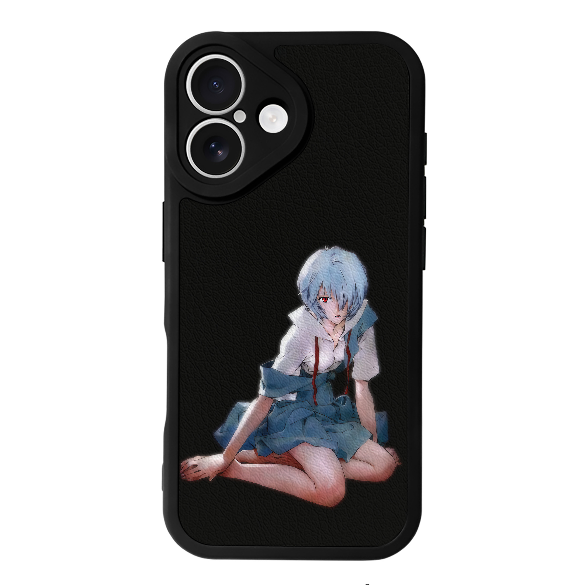 （画像用） EVA 新世紀エヴァンゲリオン 【iPhone 16シリーズ対応】シリコンスマホケース（レザー調） 材質：シリコン